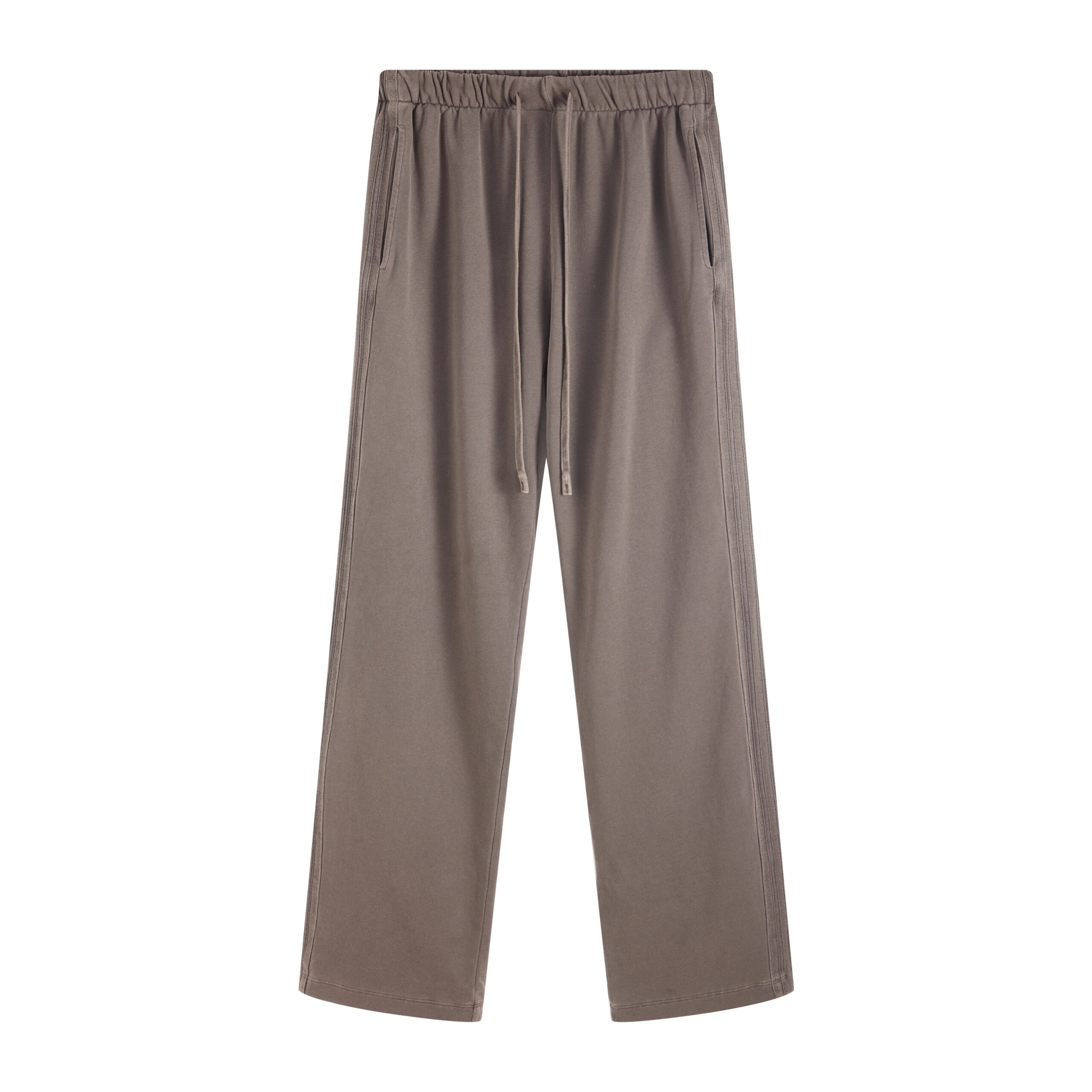 Unisex Coffee Straight Sweatpants Unisex Coffee Straight Sweatpants